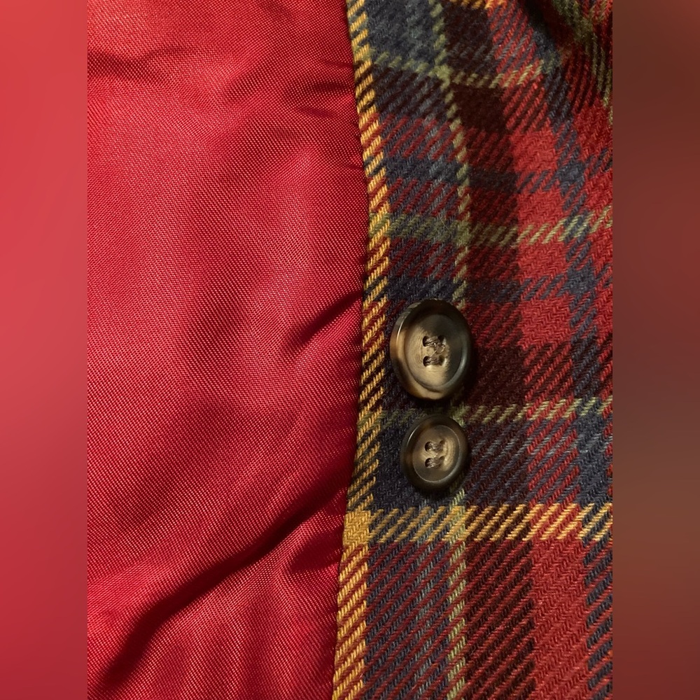 Vintage GAP Plaid Blazer - Picture 5 of 8